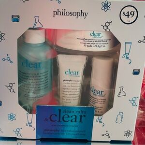 Philosophy clean calm and clear skin care